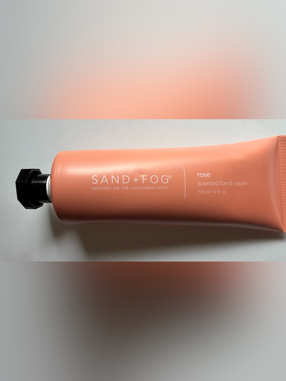 SAND+FOG Rose Scented Hand Cream — Coral Pink